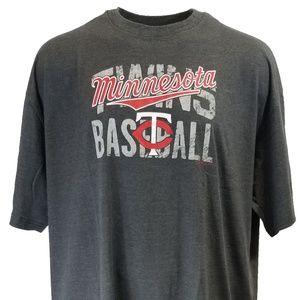 Minnesota Twins Majestic MLB Granite T Shirts